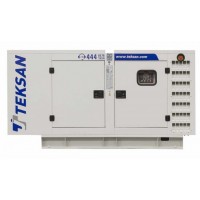 Elektros srovės generatorius su gaubtu ir ATS TEKSAN TJ43BDC5 32/35 kW